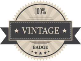 Vintage labels clipart design illustration png