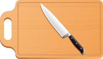ilustração de design de clipart de faca de cozinha png