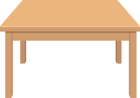 ilustração de design de clipart de mesa de madeira png