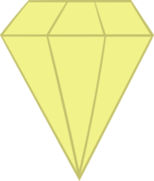 ilustração de design de clipart de diamante png