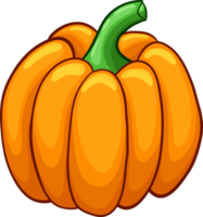 illustrazione di progettazione di clipart di zucca png