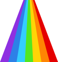 ilustración de diseño de imágenes prediseñadas de arco iris png