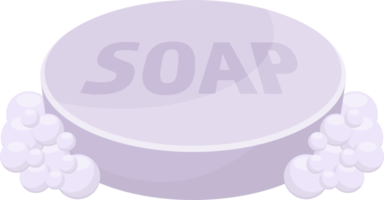 Solid soap for washing clipart design illustration png