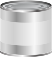 Tin can clipart design illustration png