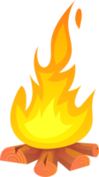 ilustración de diseño de imágenes prediseñadas de fuego de leva png