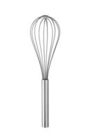 Stainless steel egg beater or egg whisk photo