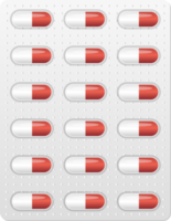 ilustração de design de clipart de pílulas médicas png