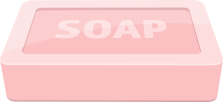 Solid soap for washing clipart design illustration png