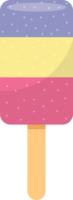 Stick ice cream clipart design illustration png