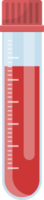 Blood test clipart design illustration png