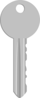 illustrazione di progettazione clipart chiave della porta png