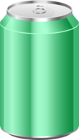 ilustração de design de clipart de lata de refrigerante