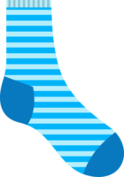 illustration de clipart de chaussettes différentes png