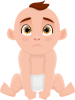 schattige baby clipart ontwerp illustratie png