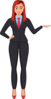 Business woman clipart design illustration png