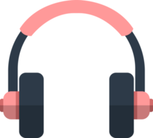 ilustración de diseño de imágenes prediseñadas de auriculares png