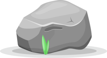 ilustração de design de clipart de pedras de pedregulho png