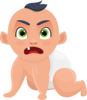 schattige baby clipart ontwerp illustratie png