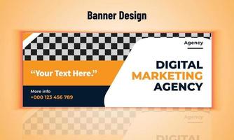 Business Banner Design Vector Template. Modern Layout Design. Corporate Banner