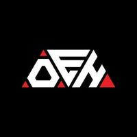 OEH triangle letter logo design with triangle shape. OEH triangle logo design monogram. OEH triangle vector logo template with red color. OEH triangular logo Simple, Elegant, and Luxurious Logo. OEH