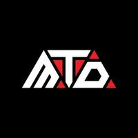 MTD triangle letter logo design with triangle shape. MTD triangle logo design monogram. MTD triangle vector logo template with red color. MTD triangular logo Simple, Elegant, and Luxurious Logo. MTD