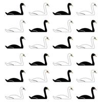 swan icon background backdrop texture vector