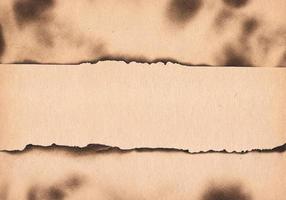 Vintage burned paper edges  background photo