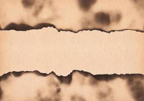 Vintage burned paper edges  background photo