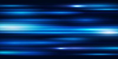 Modern abstract high-speed blue light effect. Technology futuristic dynamic motion. Movement pattern for banner, poster, template design. Vector EPS10.