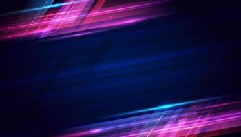 Abstract lines of light moving overlapping at high speed.Colourful dynamic motion. Technology movement pattern for banner or poster design background concept. vector