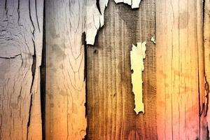 Wood surfaces showing planks in a vintage look. photo