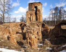 ruinas castillo siglo 17 foto