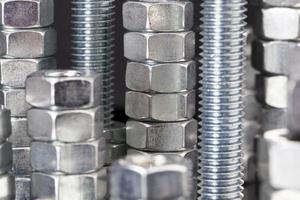 steel metal bolts and other fasteners photo