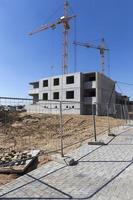 construction of residential buildings photo