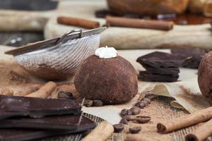 traditional dessert sweetness chocolate potato photo