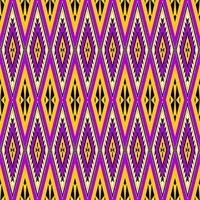 seamless geometric ethnic pattern design vector