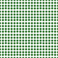 seamless pattern with green polka dots on white background vector