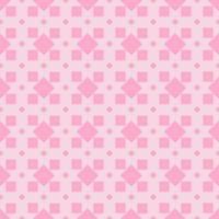 seamless pattern with pink squares of pastel vector