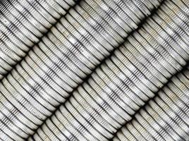 a large number of silver colored metal coins photo