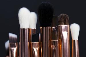 small brushes for makeup work photo