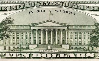 American dollar, close up photo