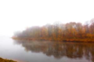 Autumn Park, overcast photo