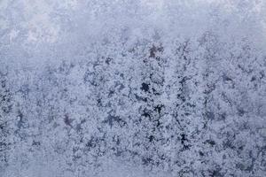 frozen glass, close up photo