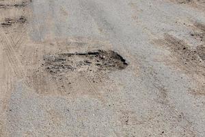 large holes and potholes photo