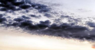 majestic and gloomy clouds photo