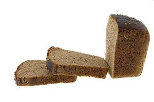 isolated slice of bread photo