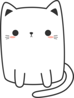 Cute Cat Element png