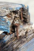 old rusty screw photo