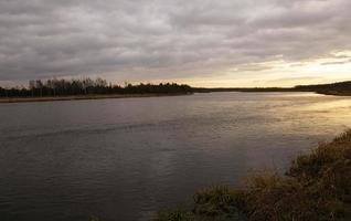 Dawn on the lake photo