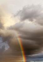 rainbow in the sky photo